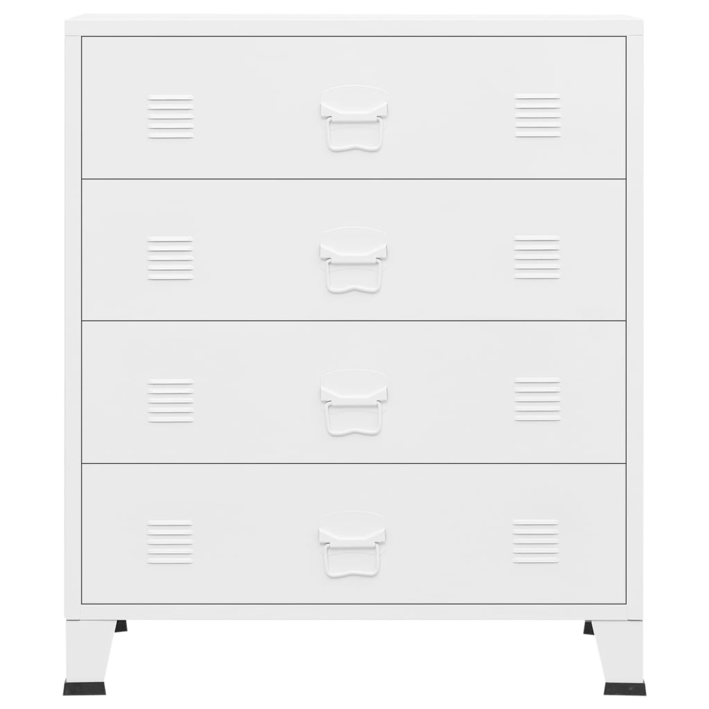 Chest of Drawers Metal Sideboard Storage Cabinet Furniture Multi Colors  vidaXL | eBay