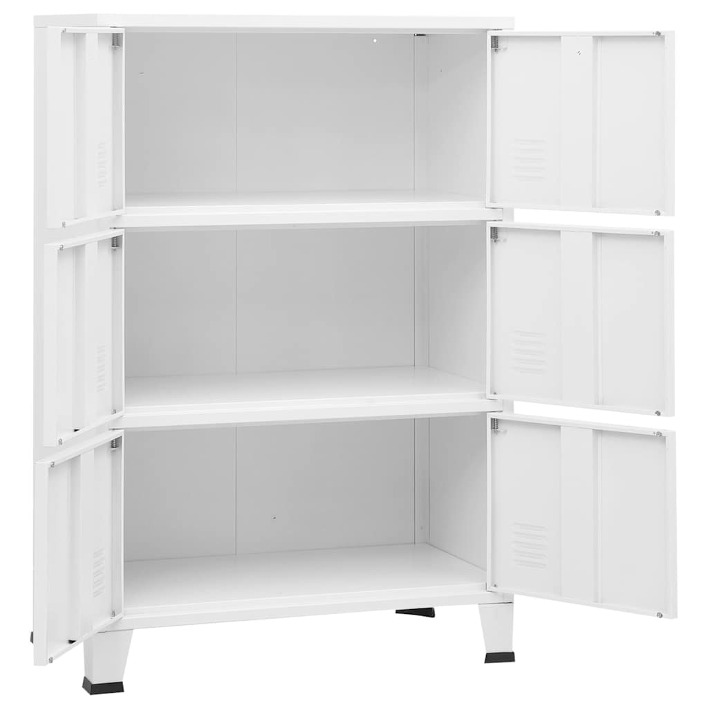 Coffre de rangement Industriel Acier Armoire Rangement Multicolore