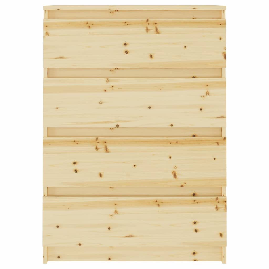 

vidaXL Bijzetkast 60x36x84 cm massief vurenhout
