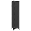 vidaXL lukustatav hoiukapp, antratsiithall, 38 x 40 x 180 cm, teras