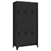 vidaXL lukustatav hoiukapp, antratsiithall, 90 x 45 x 180 cm, teras