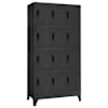 vidaXL lukustatav hoiukapp, antratsiithall, 90 x 45 x 180 cm, teras