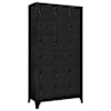 vidaXL lukustatav hoiukapp, must, 90 x 40 x 180 cm, teras