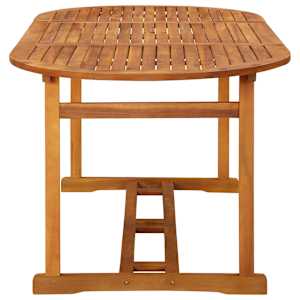 7dílný zahradní jídelní set 180x90x75 cm masivní akáciové dřevo - obrázek 8