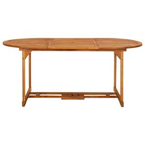 7dílný zahradní jídelní set 180x90x75 cm masivní akáciové dřevo - obrázek 7