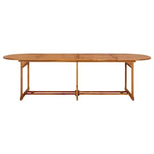 11dílný zahradní jídelní set 280x90x75cm masivní akáciové dřevo - obrázek 7
