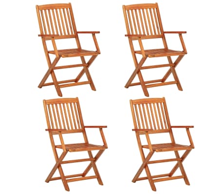 vidaXL Set comedor de jardín 13piezas madera maciza acacia 280x90x75cm