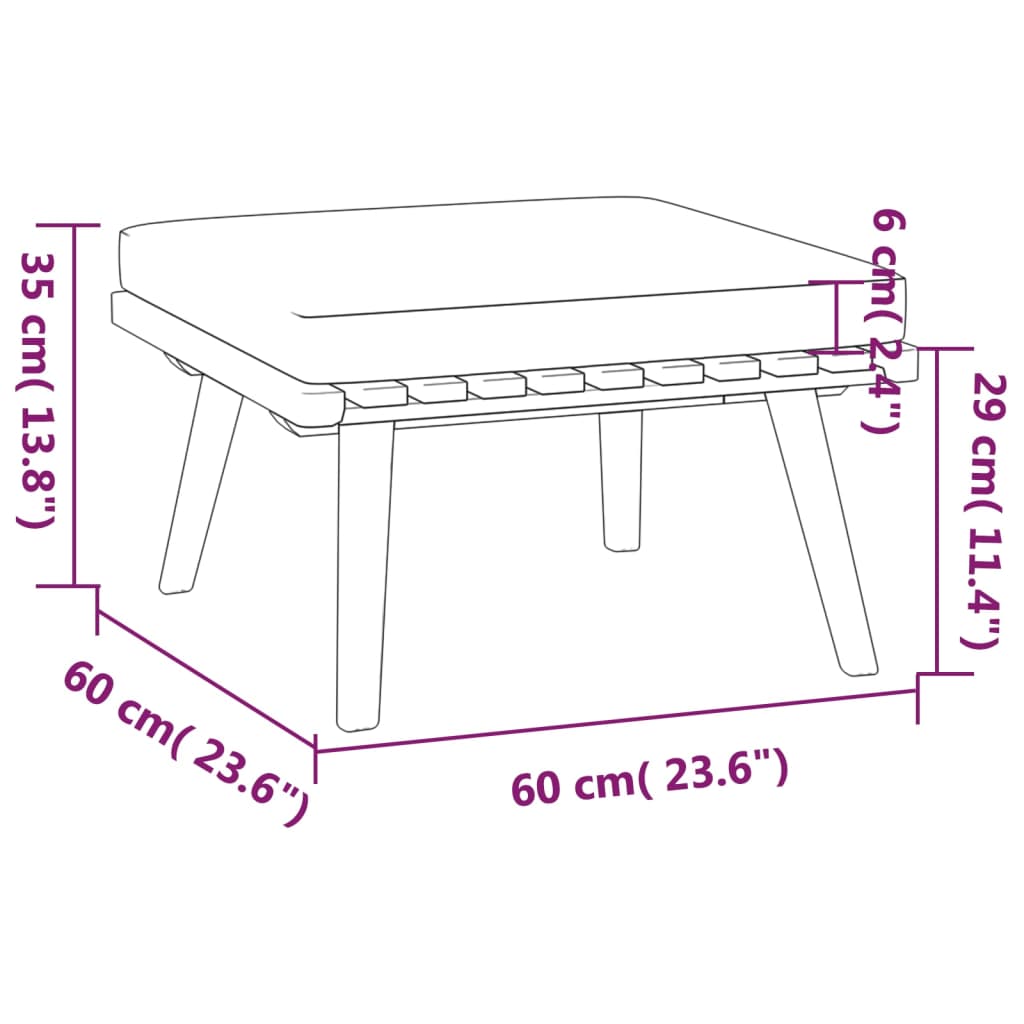 Set mobilier de grădină cu perne, 11 piese, lemn masiv acacia