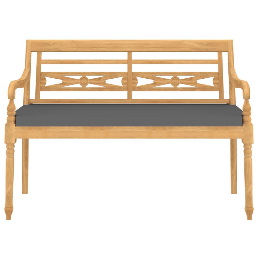 4-cz. zestaw wypoczynkowy z poduszkami, lite drewno tekowe