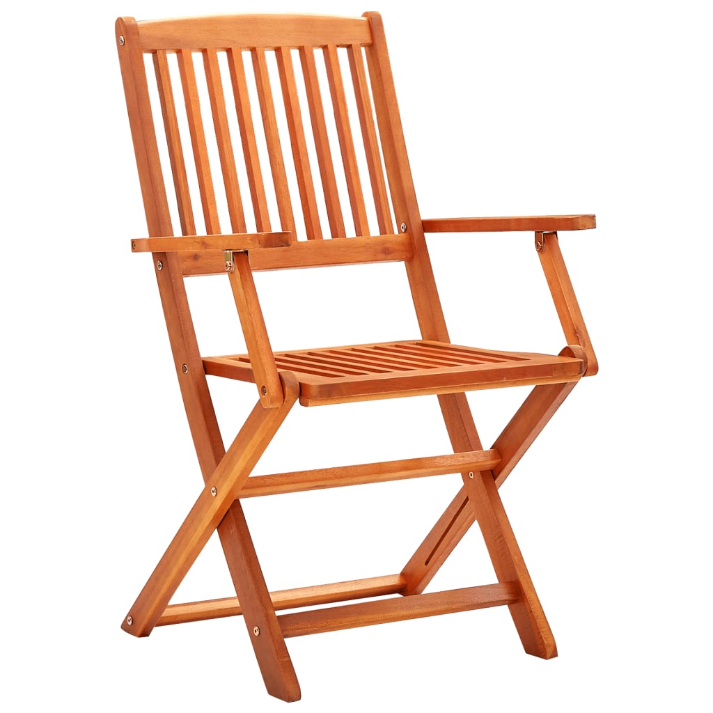 

vidaXL Tuinstoelen 6 st inklapbaar massief eucalyptushout