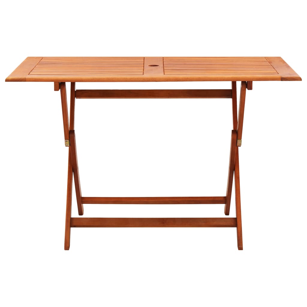 Drewniany Zestaw Mebli Ogrodowych - 6 krzeseł + stół (120x70x75cm)