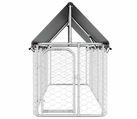 Outdoor-Hundezwinger 120x120x150 cm