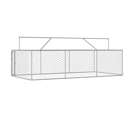 Vidaxl Outdoor Dog Kennel With Roof 400x200x150 Cm 