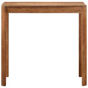 Barový stůl masivní akácie s medovým povrch 110 x 55 x 106 cm - obrázek 2