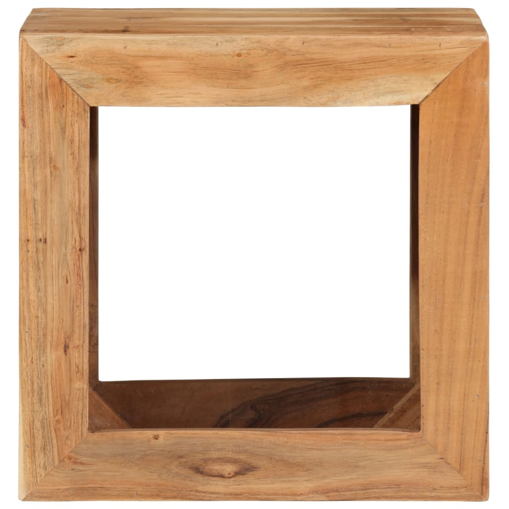vidaXL Kruk 40x30x40 cm massief acaciahout