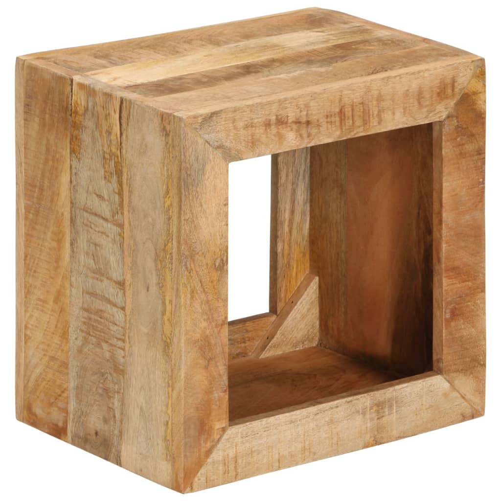 Stolička 40 x 30 x 40 cm masivní mangovníkové dřevo