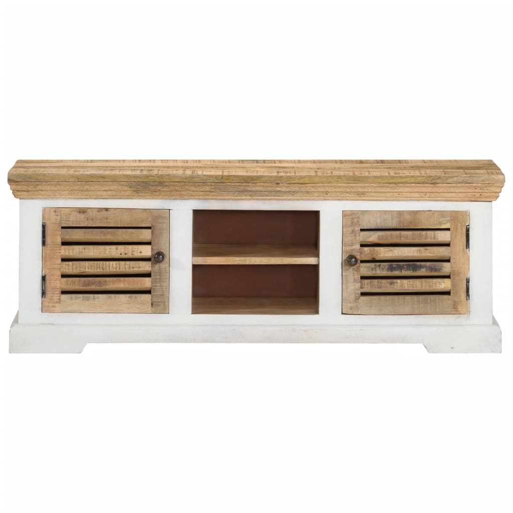 

vidaXL Tv-meubel 110x30x40 cm massief mangohout