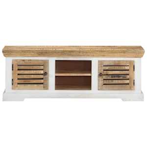 TV skříňka 110 x 30 x 40 cm masivní mangovníkové dřevo - obrázek 2
