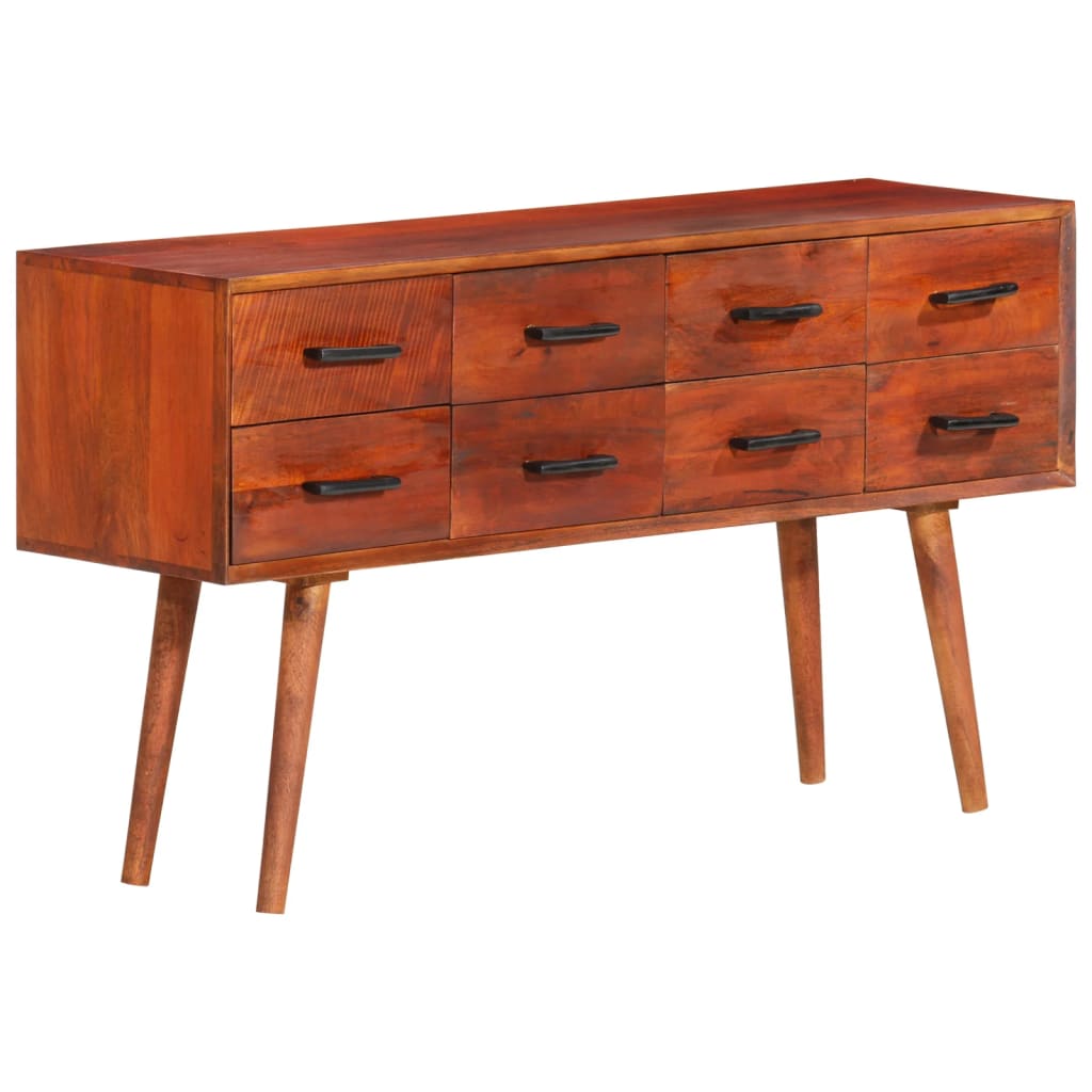 Sideboard 110x30x59 cm Massivholz Mango