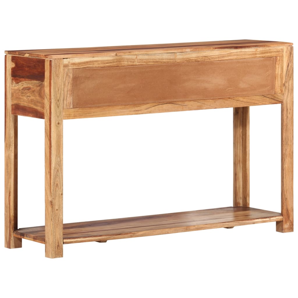 Konzolový stolek 110 x 35 x 75 cm masivní akáciové dřevo
