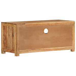 TV skříňka 88 x 35 x 40 cm masivní akáciové dřevo - obrázek 4