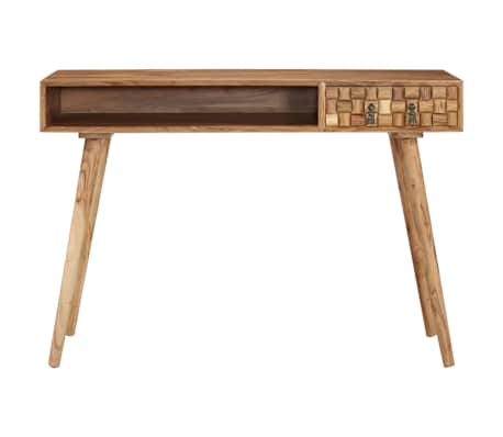 vidaXL Schrijftafel 110x50x76 cm massief acaciahout