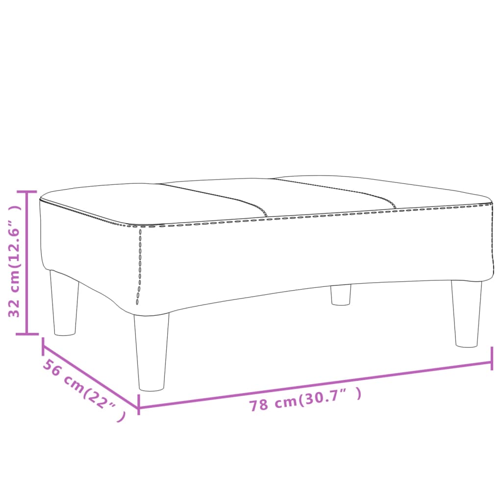 kétszemélyes bordó szövet kanapéágy lábtartóval