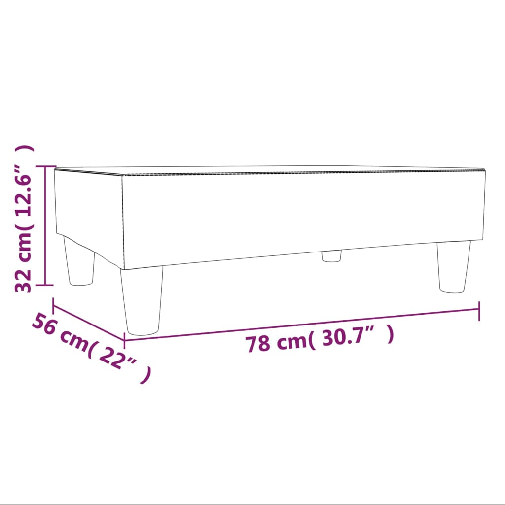 Canapea extensibilă 2 locuri, 2 perne&taburet, maro, catifea