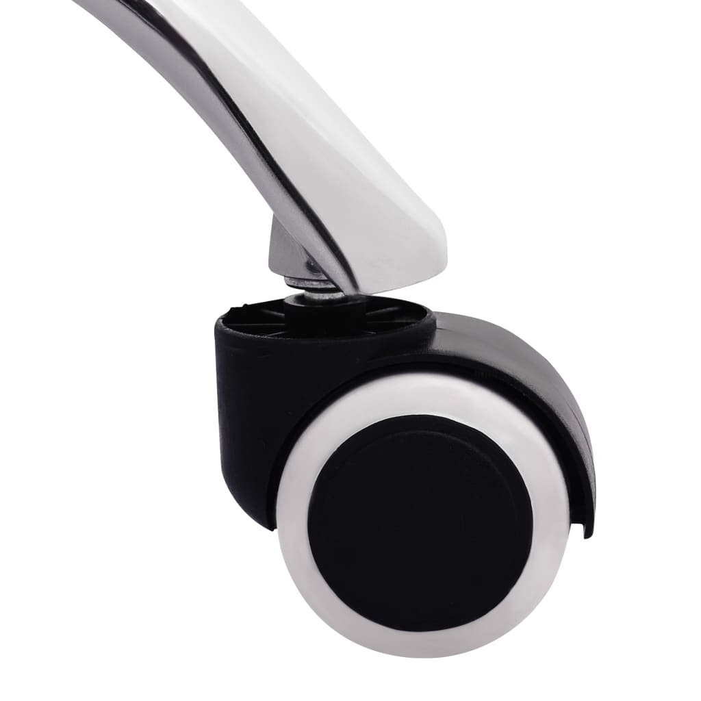 Трапезен стол, сив, изкуствена кожа