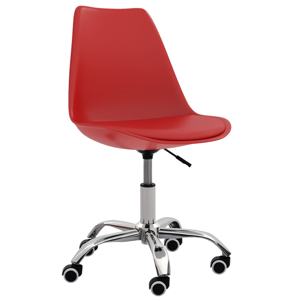 

vidaXL Eetkamerstoelen 4 st kunstleer rood