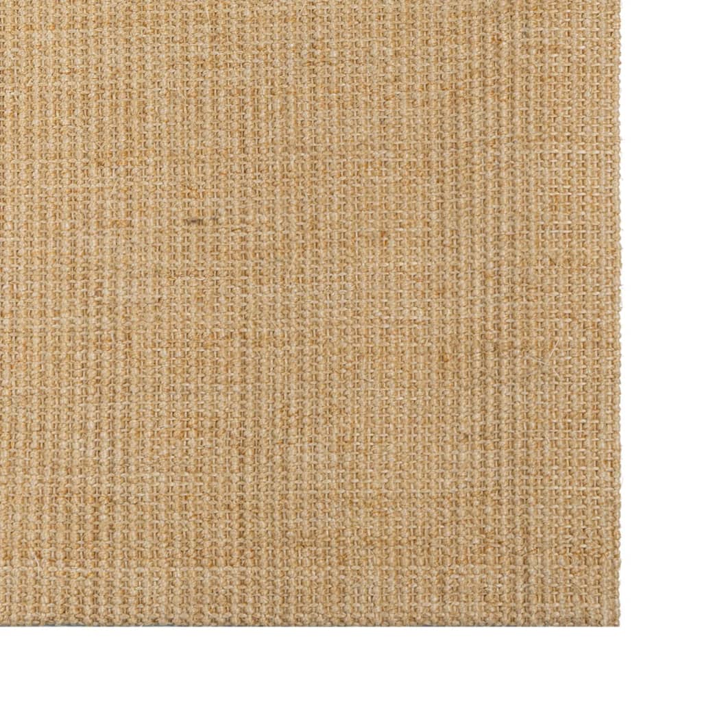 vidaXL gulvtæppe 66x100 cm naturlig sisal