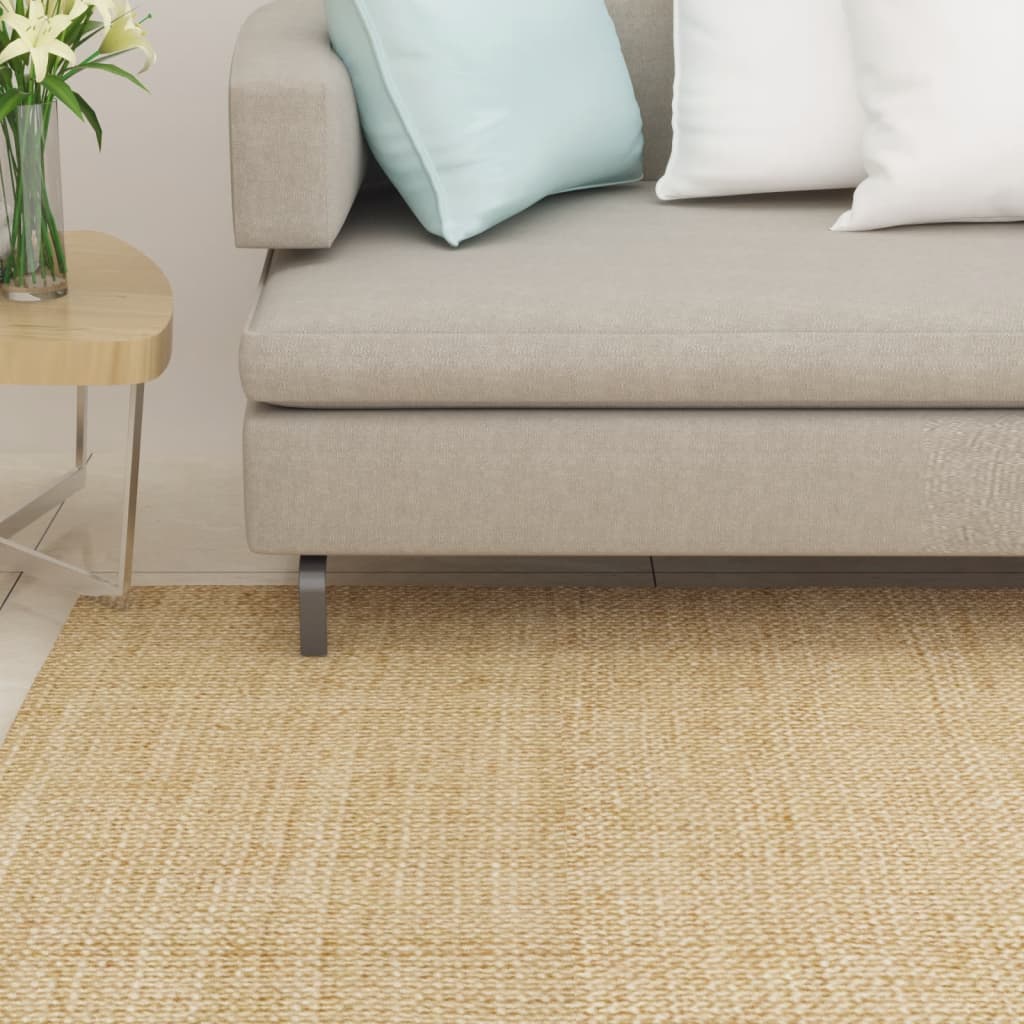 vida XL Teppich Natur Sisal 66x 300 cm