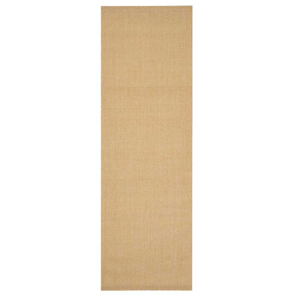 vidaXL Koberec prírodný sisal 80x250 cm