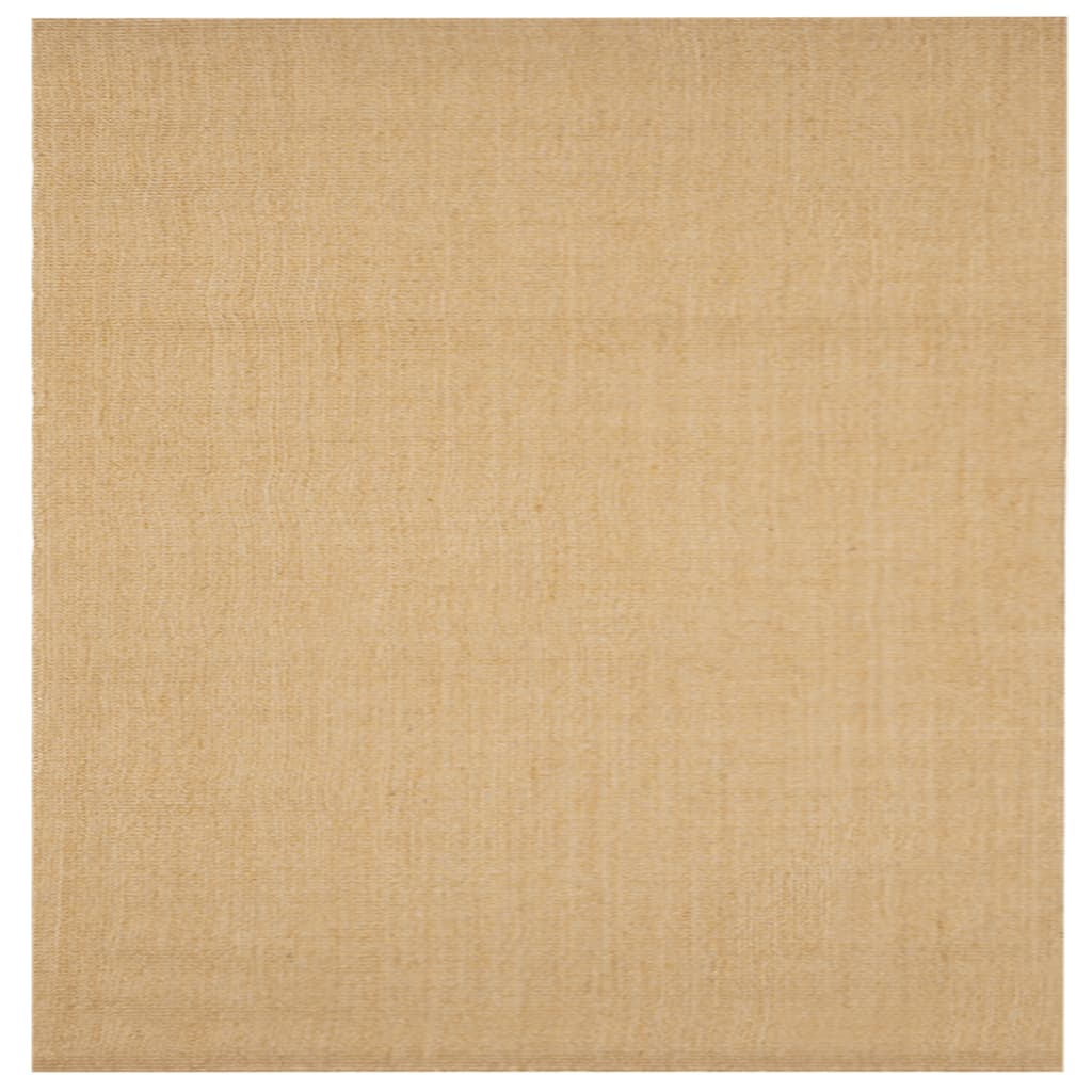 vidaXL Koberec přírodní sisal 100 x 100 cm