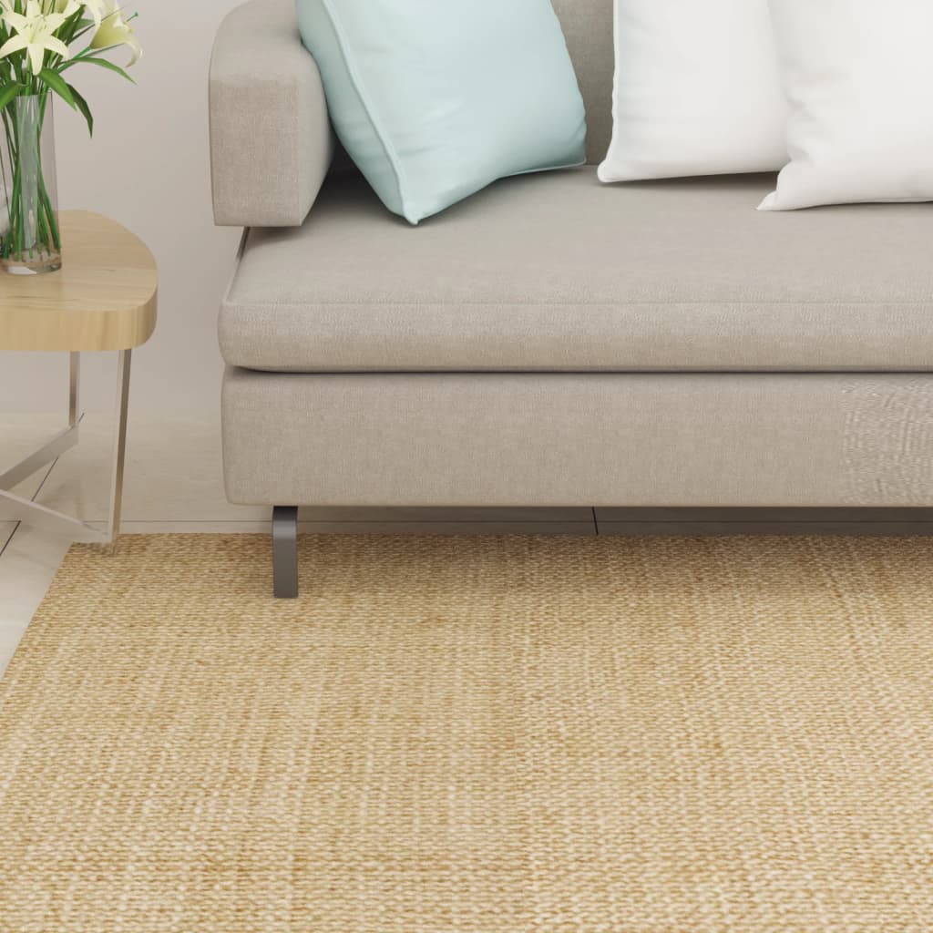 vidaXL Matto luonnollinen sisal 100x200 cm