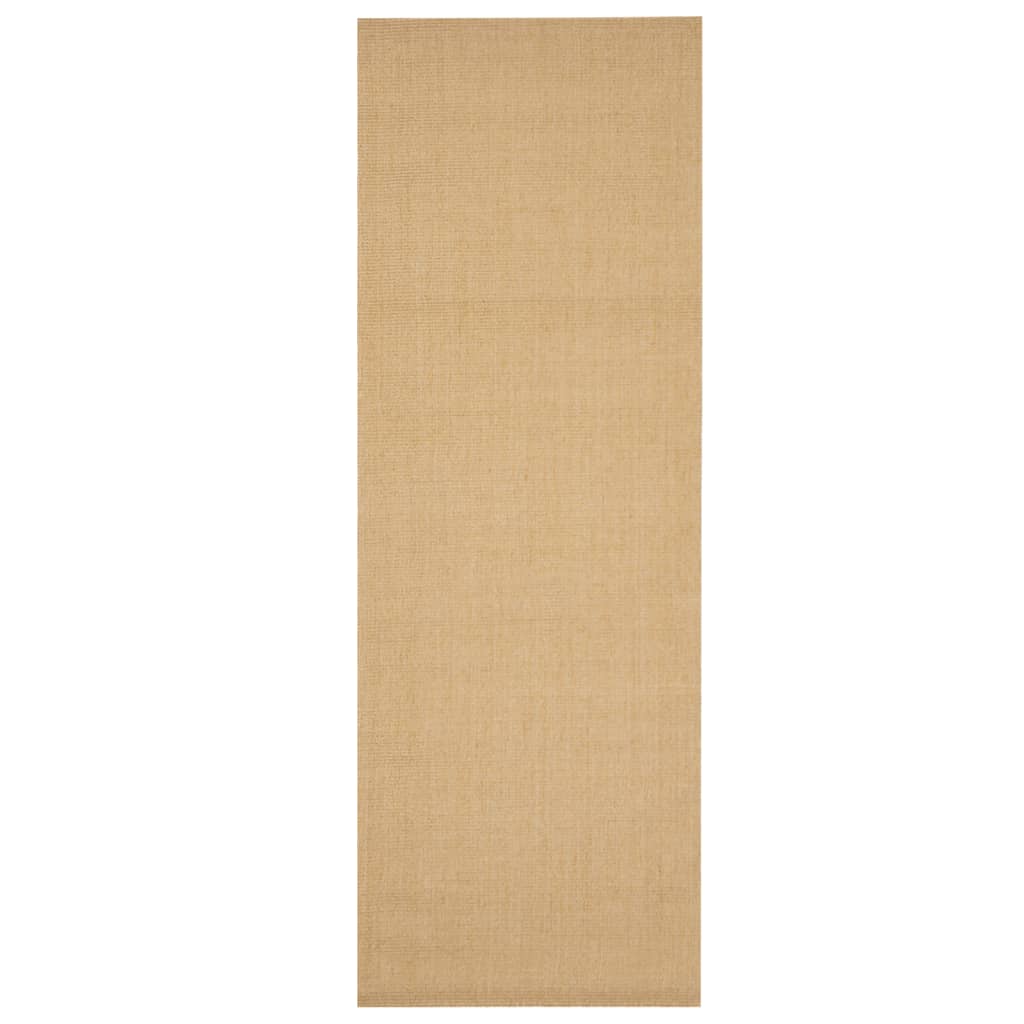 vidaXL Koberec přírodní sisal 100 x 300 cm