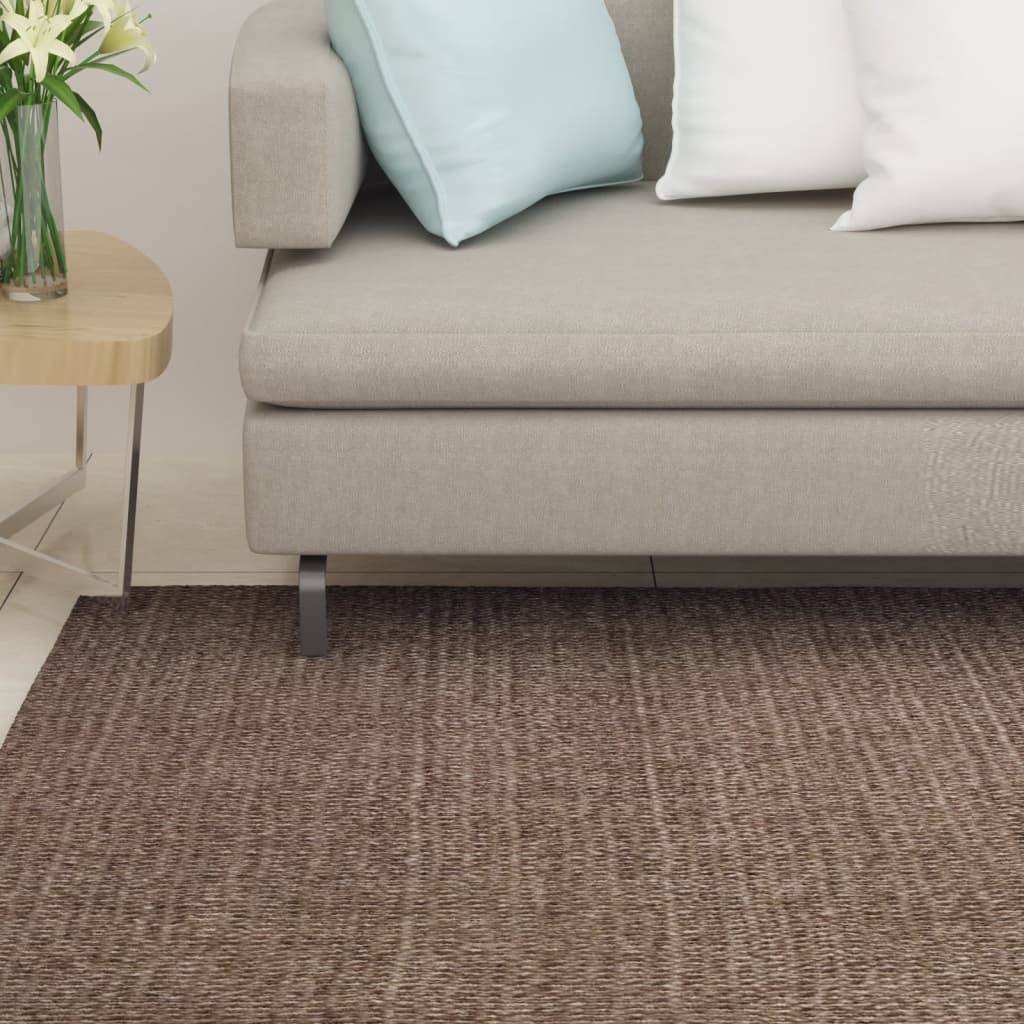 vidaXL Covor din sisal natural, maro, 100×200 cm Covoare