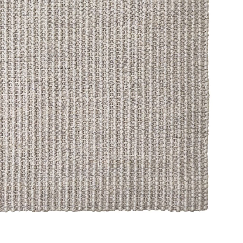 vidaXL paklājs, dabīgs sizals, 66x150 cm, smilšu krāsa
