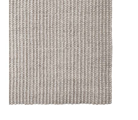 vidaXL Teppe naturlig sisal 66x250 cm sand