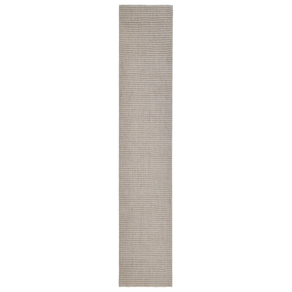 vidaXL Koberec přírodní sisal 66 x 350 cm pískový