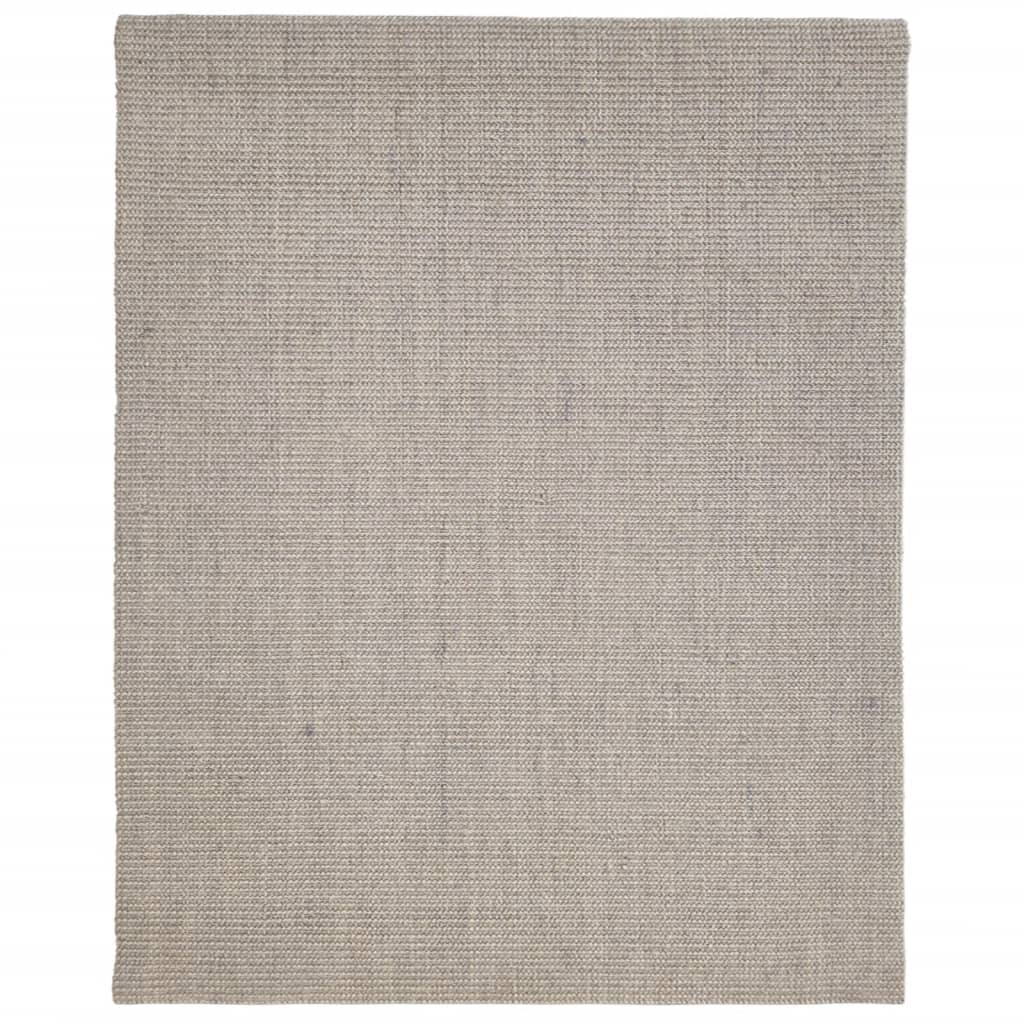 vidaXL Vloerkleed 80x150 cm natuurlijk sisal zandkleurig
