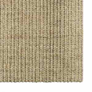 vidaXL Alfombra de sisal natural verde 100x350 cm