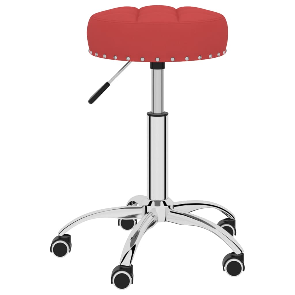 bordó szövetborítású forgó étkezőszék