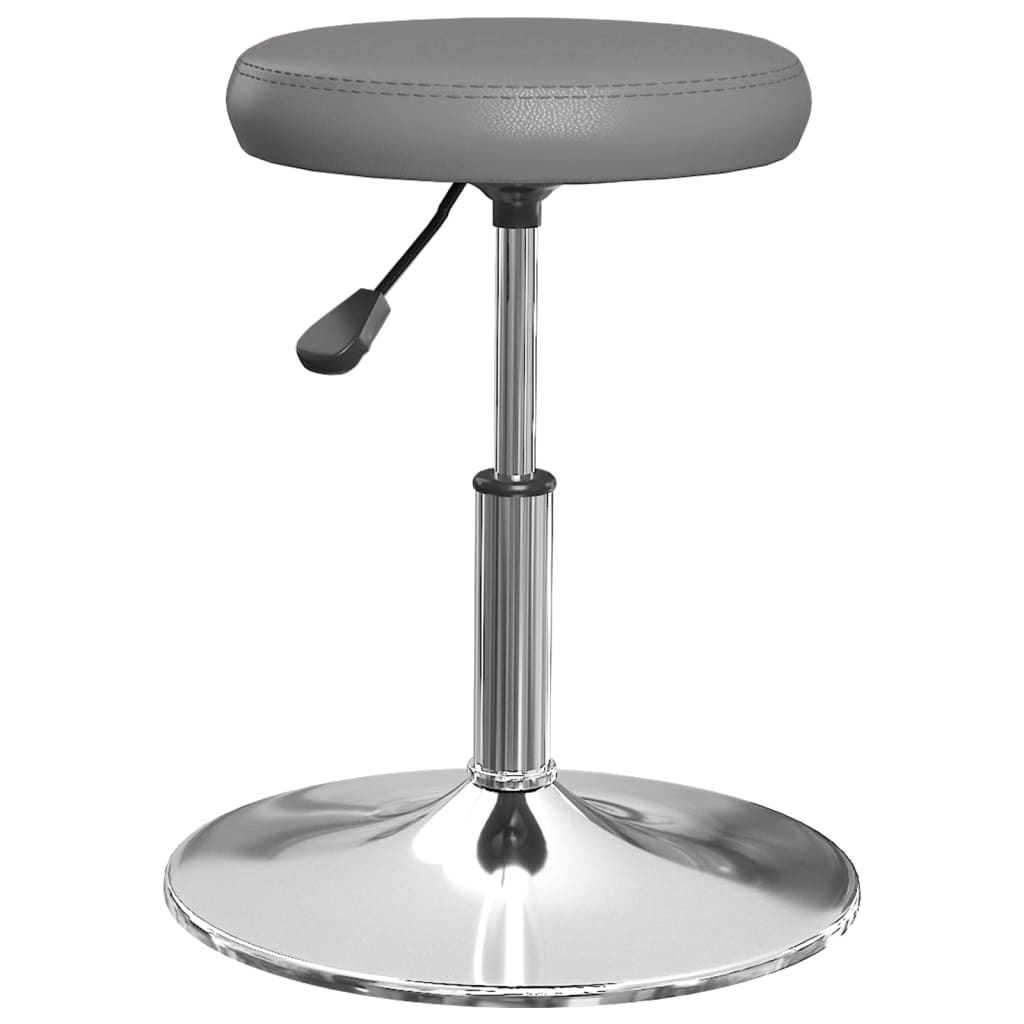 

vidaXL Eetkamerstoelen 4 st kunstleer grijs