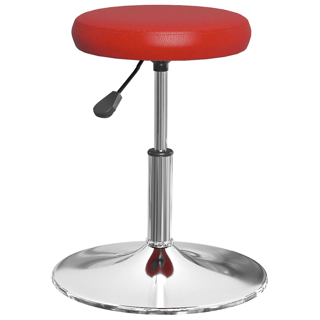 

vidaXL Eetkamerstoelen 4 st kunstleer wijnrood