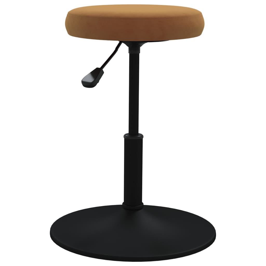 

vidaXL Eetkamerstoelen 4 st fluweel bruin