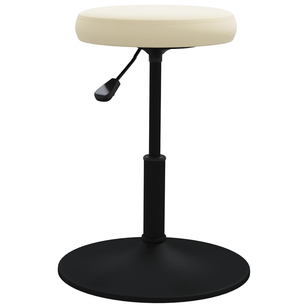 

vidaXL Eetkamerstoelen 4 st fluweel crèmekleurig