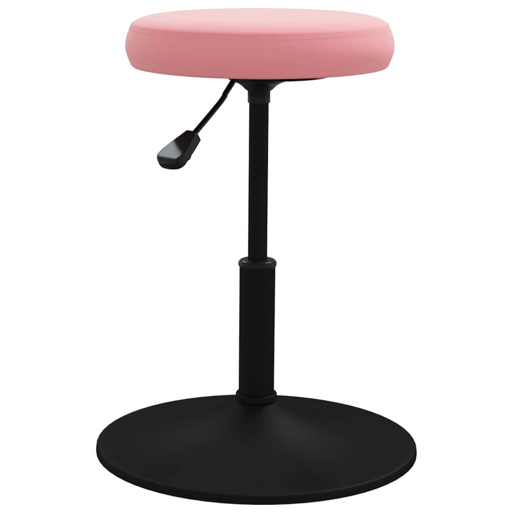 

vidaXL Eetkamerstoelen 4 st fluweel roze