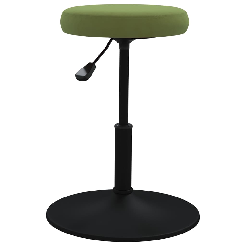 

vidaXL Eetkamerstoelen 6 st fluweel lichtgroen