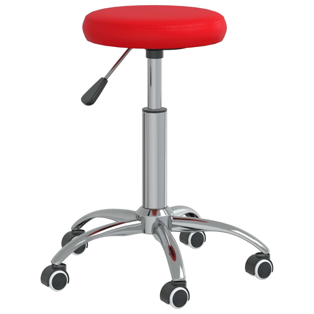 

vidaXL Eetkamerstoelen 4 st kunstleer rood